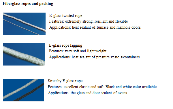Good Abrasion Resistance Fiberglass Insulation Tape Fireplace