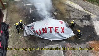 A Leap in EV Fire Safety: Successful Live-Drill of the Suntex Fire Control Blanket