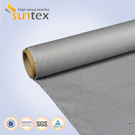 Thermal Isulating Materials PU Coated Fiberglass Fabric 0.65mm M0 For Welding Protection Fireproof Blanket