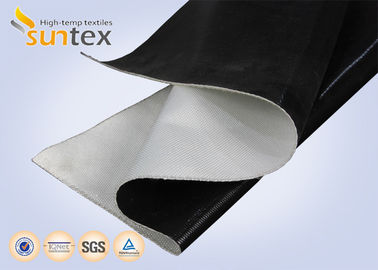 37 Oz. Fireproof Silicone Impregnated Fiberglass Fabric For Insulation Blankets And Welding Curtains
