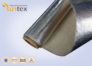18 Micron Aluminum Foil Coated Heat Reflective Fabric Fiberglass Insulation Cover