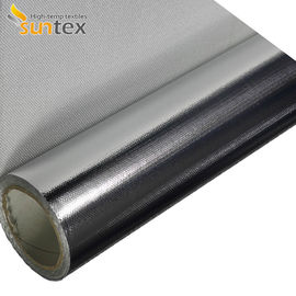 Aluminum foil fiberglass material Heat Reflecting fiberglass fabric aluminum foil coating