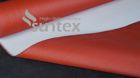 One Side Or Both Side PU Coated Fiberglass Fabric For Fire Curtains Smoke Curtains