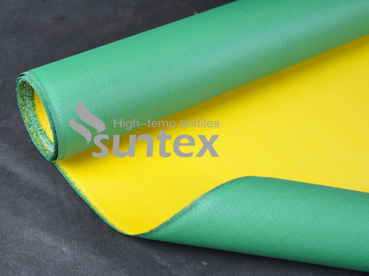 Thermal Insulation Cover Fiber Glass Cloth Coated With Polyurethane