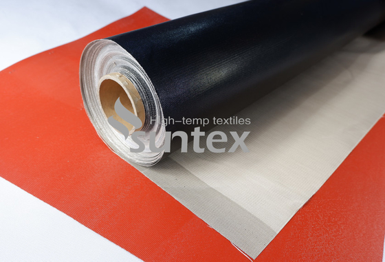 Twill Weave PTFE Coated Fiberglass Fabric For BBQ Fire Protection Blanket