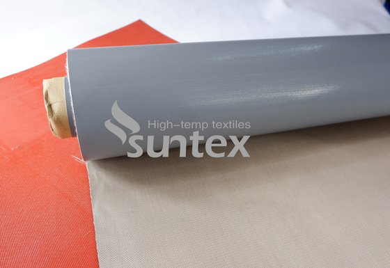 Fire Door PTFE Coated Fiberglass Fabric For Dust Lagging