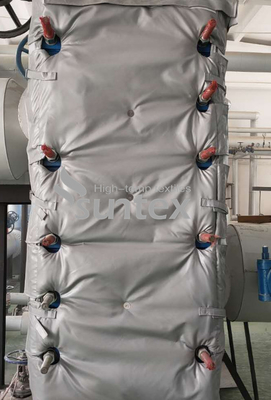 Fiberglass Removable Thermal Insulation Covers For Cover Valves, Instrumentation Panels, Flanges & Pipeline