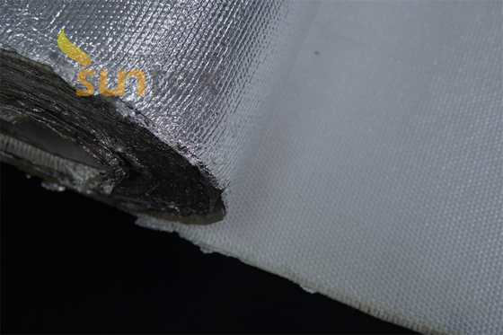 Coated Fiberglass Cloth  Fiberglass with silicone rubber coating two sides high temperature heat weld spatter