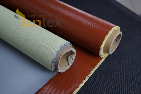 550C High Temperature Heat Resistant Fiberglass Fabric Cloth  For Removable Insulation Blankets