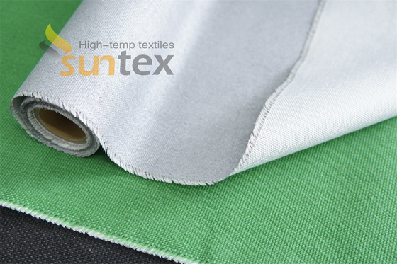 Fireproof & Waterproof High-temperature silicone coated glass fabric provides greater abrasion resistance