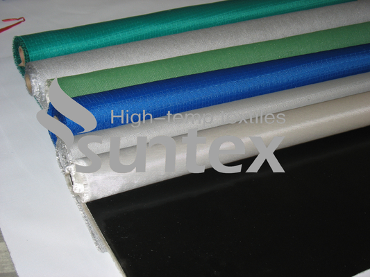 Thermal Insulation Fabric silicone coated fiberglass fabric Welding Blanket  for easy Hanging and Protection