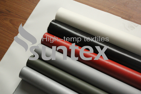 Weatherproof High performance textiles Silicone coated glass fabrics for Insulation blankets, covers, mattress and pad