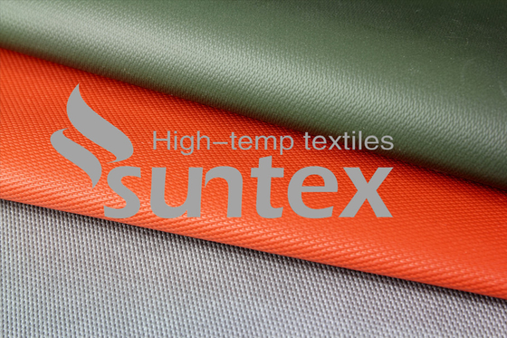 High-temperature silicone coated glass fabric Good light, UV, and oxidation resistance for Welding protection