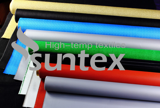 High-temperature silicone coated glass fabric Good light, UV, and oxidation resistance for Welding protection