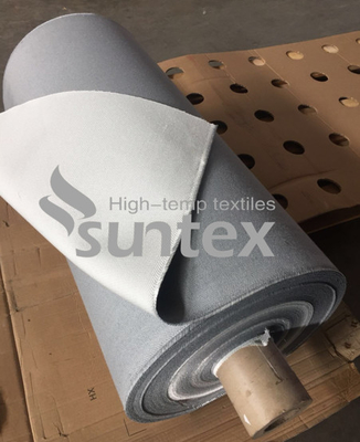 PU coated fiberglass fabric ventilation duct heat insulation welding protection flame retardant