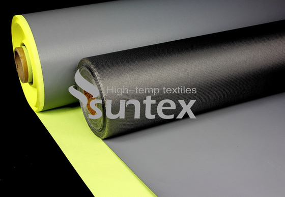 Chemical Resistant Non Stick Adhesive PTFE Coated Fiberglass Fabric For Packaging Industry Baking