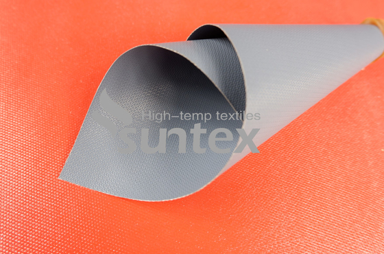 2 Sided Ptfe Coated Fiberglass Fabric With Crowfoot Pattern