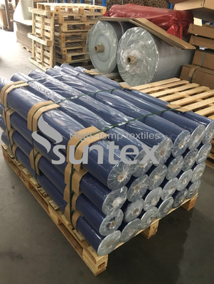 High-temperature Fiberglass Fabric Reinforced Silicone Rubber Sheet with High Temperature Adhesive