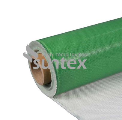 High Strength Silicone Rubber Coated Fiberglass Cloth Waterproof Oilproof