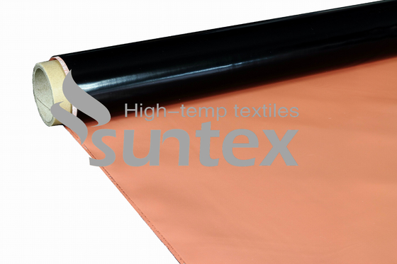 Rubber Silicone Coated Fiberglass Fabric Colored Alkali Free