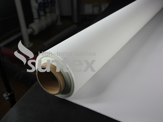 Fireproof Polyurethane PU Coated Fiberglass Fabric Fire Resistant Thermal Insulation