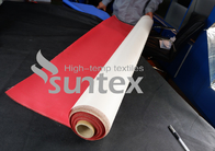 Fireproof Polyurethane PU Coated Fiberglass Fabric Fire Resistant Thermal Insulation