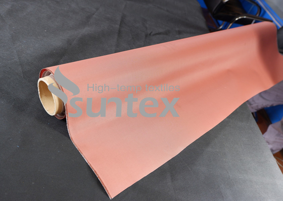 Fireproof Polyurethane PU Coated Fiberglass Fabric Fire Resistant Thermal Insulation