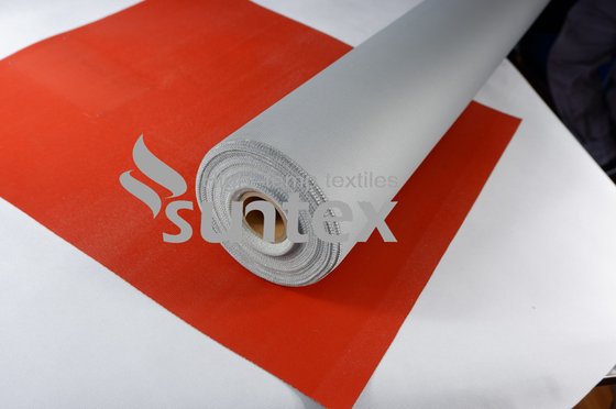 Waterproof Flexible Good Chemical/Heat Resistant PU Coated Fiberglass Fabric Fireproof Cloth for Camping Tents