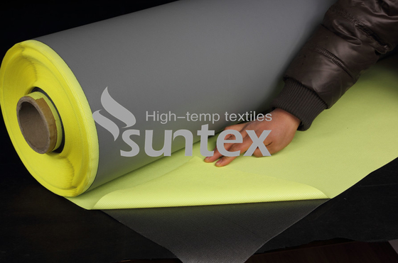 Silicone PTFE Coated Heat Resistant Heat Insulation Cloth Glass Fiber Fiberglass Fabric for Coating