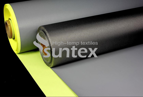 Silicone PTFE Coated Heat Resistant Heat Insulation Cloth Glass Fiber Fiberglass Fabric for Coating