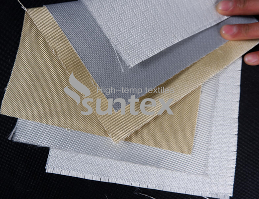 Excellent Quality Fireproof Silicone Fabric Grey Glass Fiber Fabric With Silicone Coating