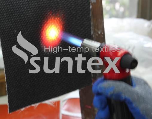 Heat Resistant Silicone Coated Fiberglass Fabric Thermal Insulation For Welding