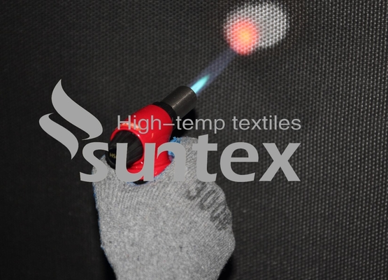 High Quality Fire Retardant High Silica Rubber Fiber Glass Cloth