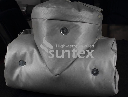 Silicone Rubber Coated Fiberglass Fabric high temperature fiberglass clothFor Removable Insulation Jacket And Cover