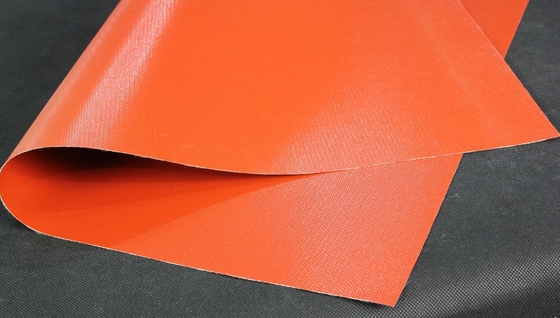 0.4mm High Temperature Resistant Silicone Rubber Coated Welding Protective Clothing