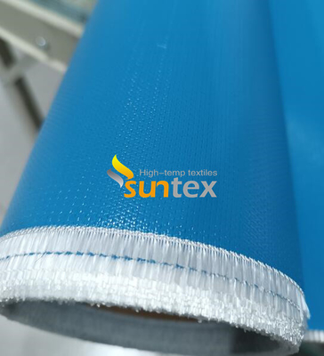 Fire Resistant Silicone 1mm Silicone Coated Fiberglass Fabric For Insulation