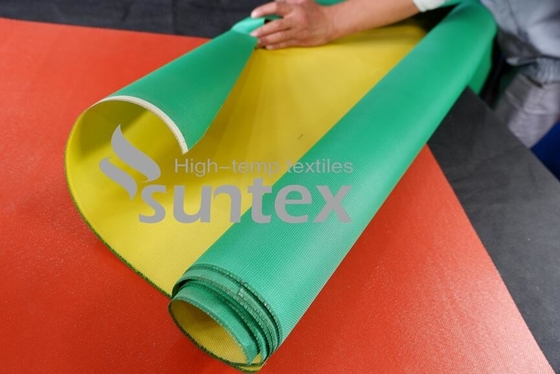 High Temperature Fabric Acrylic Silicone Pu Pvc Coated Fiberglass Fabric Cloth