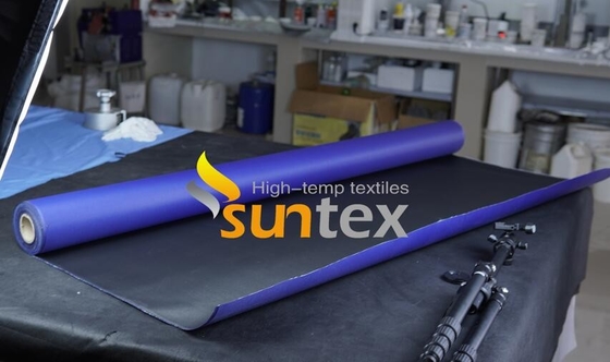 High Temperature Fabric Acrylic Silicone Pu Pvc Coated Fiberglass Fabric Cloth