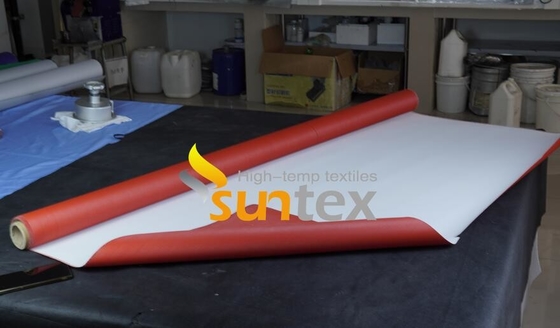 Fire Retardant PU Coated Waterproofing Fiberglass Cloth