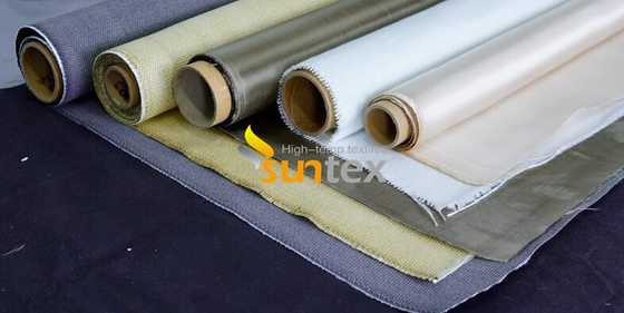 Fireproof High Temperature Silicone Rubber Coated Fiberglass Cloth Fabric for Welding Blanket