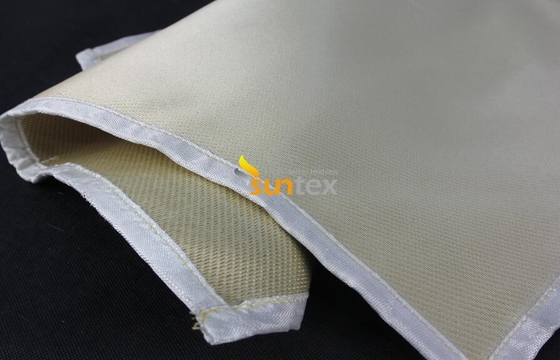 Golden Color Fire Resistant Fiberglass Thermal Welding Fire Blanket