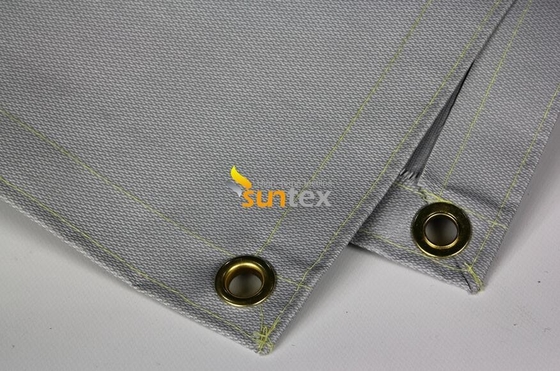 Golden Color Fire Resistant Fiberglass Thermal Welding Fire Blanket