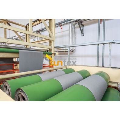 Silicone Rubber Coated Fiberglass Fabric On Single Side For Smoke And Fire Curtain