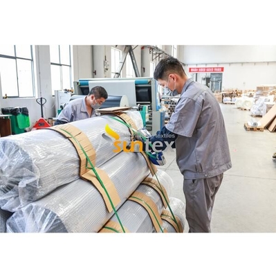 Silicone Rubber Coated Fiberglass Fabric On Single Side For Smoke And Fire Curtain