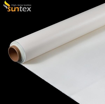 Fiberglass Fabric Coated Silicone / PU  Heat Resiatant high temperature fiberglass cloth