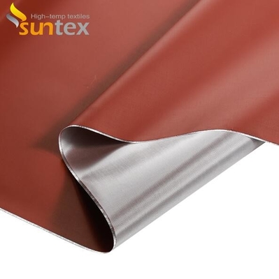 Heat Resistance 550C Silicone Coated Fiberglass Fabric high temperature fiberglass cloth