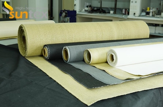 Fiberglass Manufacture Silica Coated Cloth Fabric high temperature fiberglass cloth