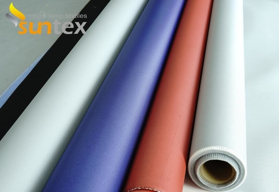 High Temperature Fabrics Silicone Coated Fiberglass for fabric air duct