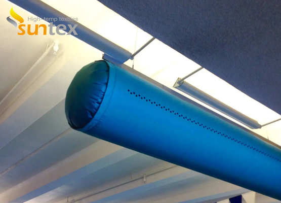 PU Coated Fiberglass Fabric for fabric air ducts