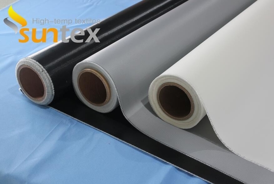 Silicone Coated Fiberglass Fabric for Welding protective blanket to prevent spark slag from splashing and catching fire